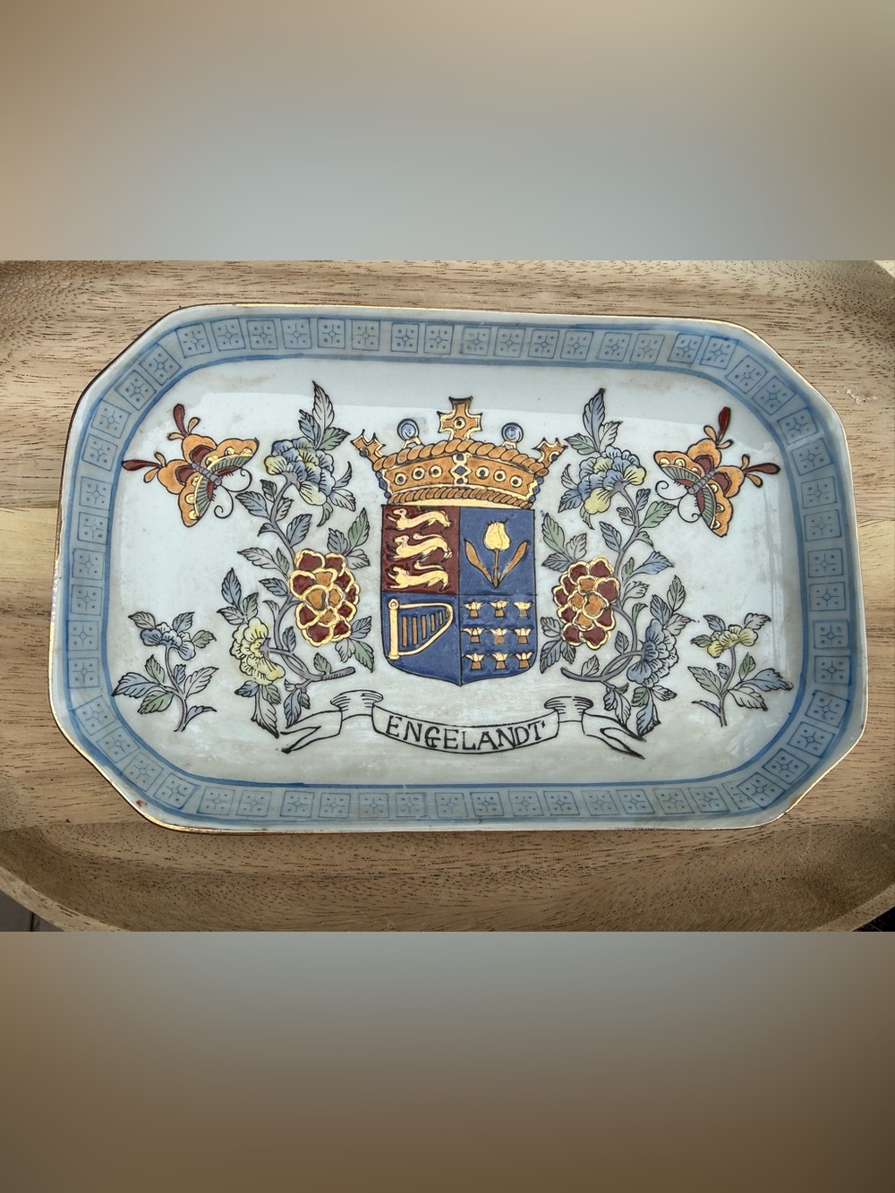 Asian Englandt small tray/ashtray